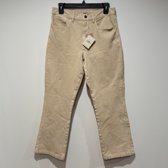 New Faherty Womens Softstretch Corduroy Flare Pants Sz 29 Fall Capsule Staple - Picture 7 of 10